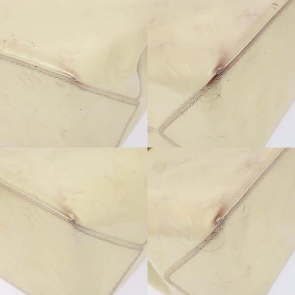 LOUIS VUITTON Monogram Vernis Reade PM Hand Bag Perle M91336 - Picture 10 of 12